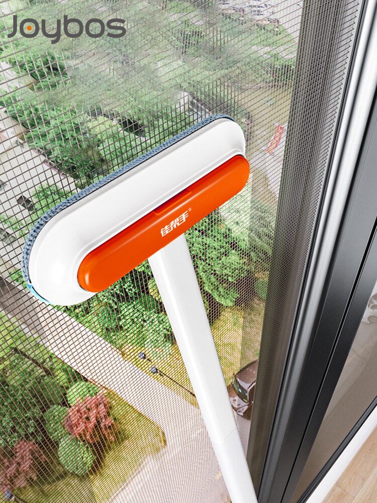 Joybos Double Sided Cleaning Brush Multi-function Screen Cleaner Carpet Wiper Sofa Brush Window Cleaner Home Pet Hair Broom JX87
