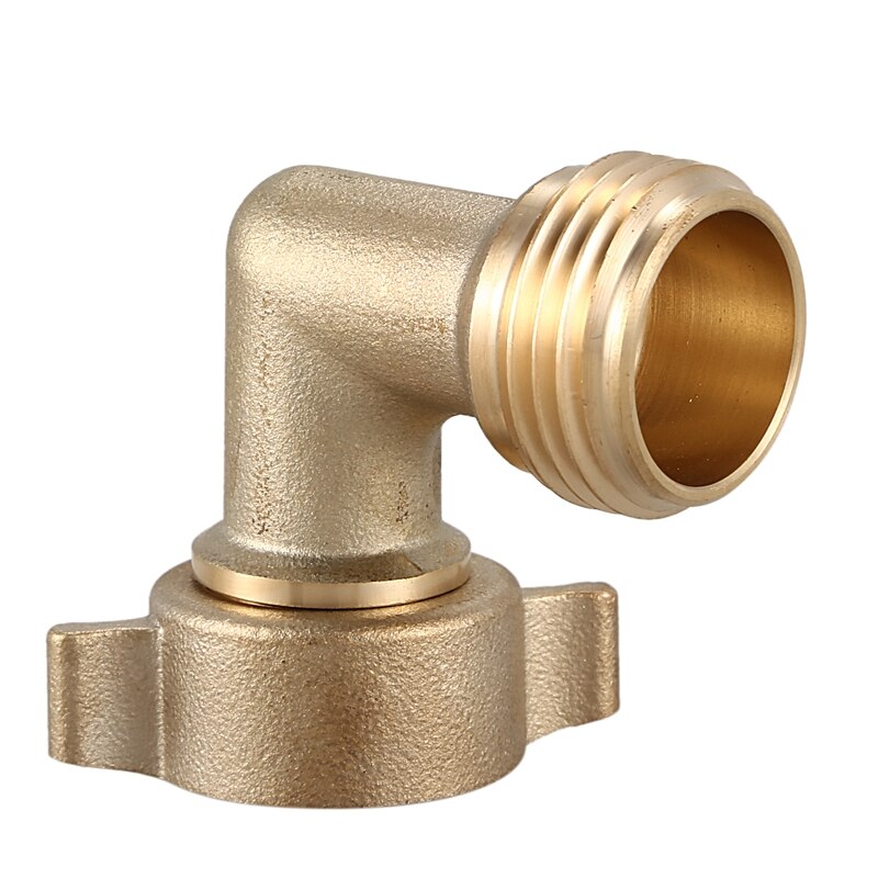 Kompresjon 15mm 90 grader lik albue vannforsyning hvac rv kran holdbar