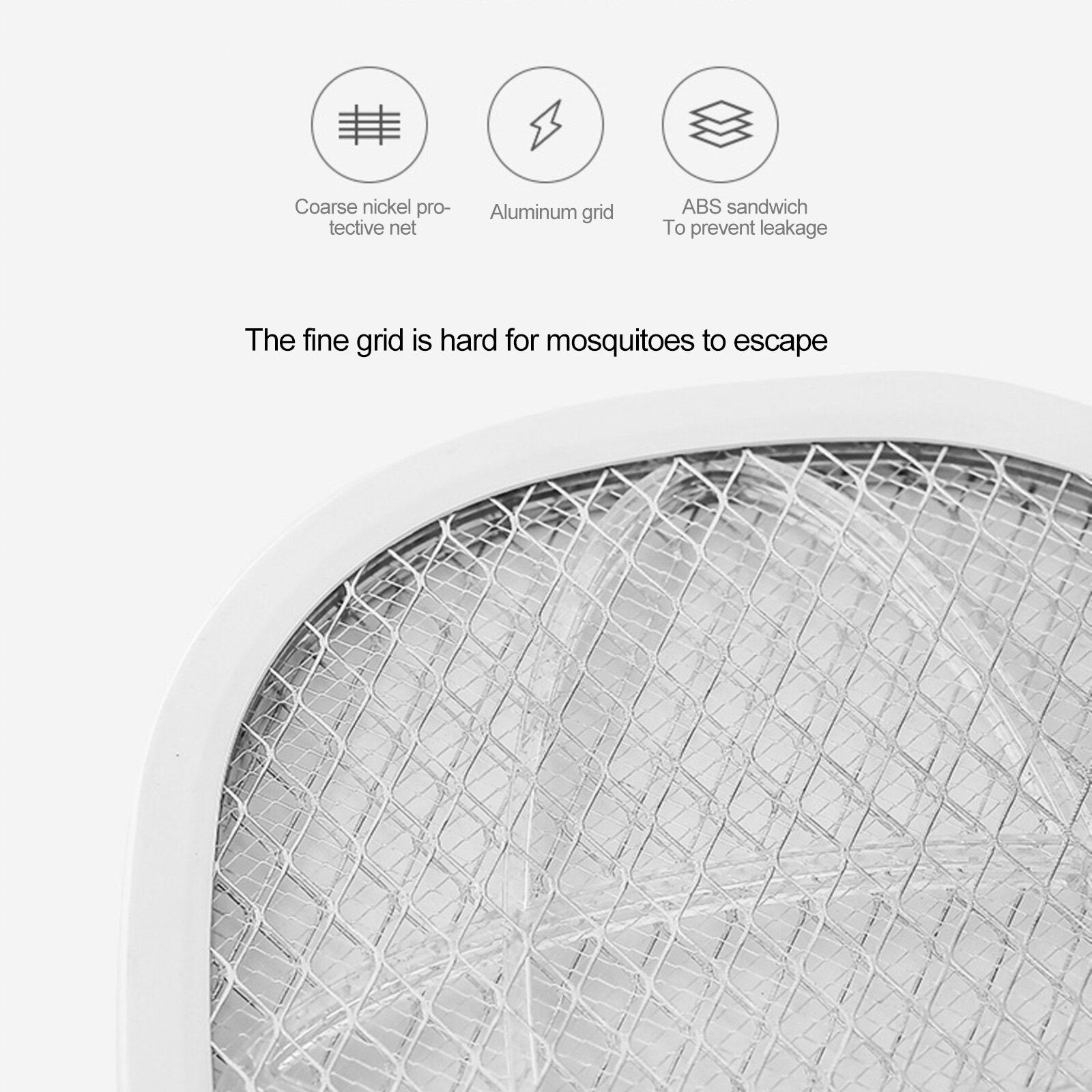 3000V Bug Racket Rechargeable Purple Light Intelligent Bug Swatter With Base Home Bug Insect Racket