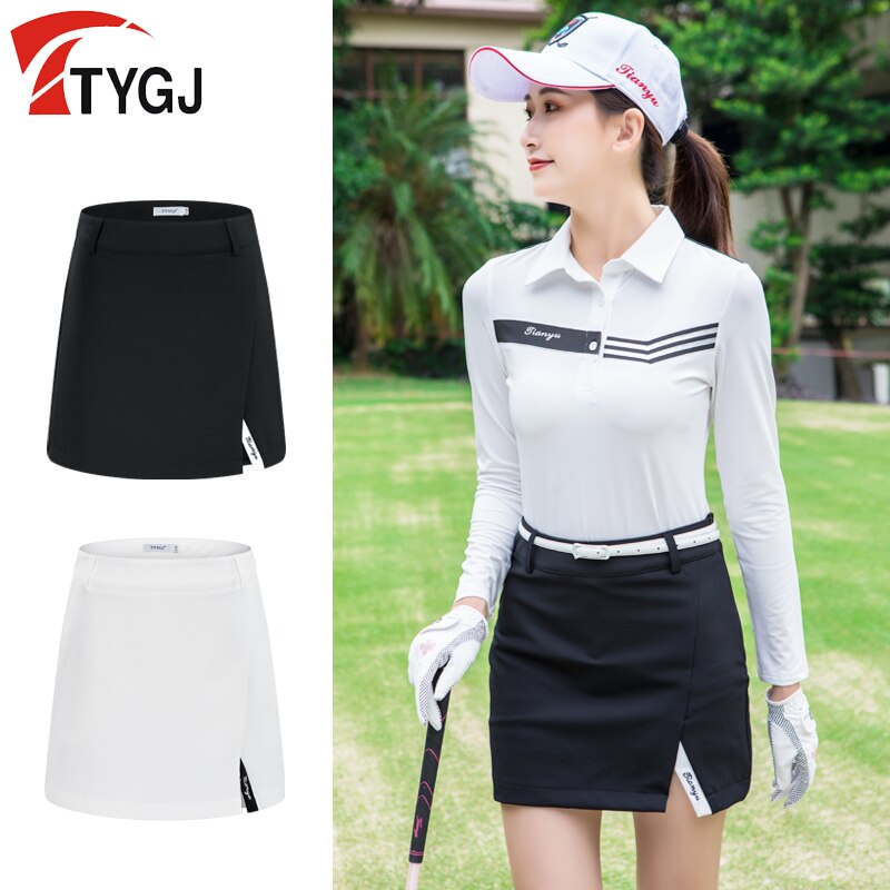 Golf Skirt For Women Ladies Slim Golf Skirts With Short Pants Inside Sports Tennis Pencil Skorts Skinny Leisure Soft Clothing