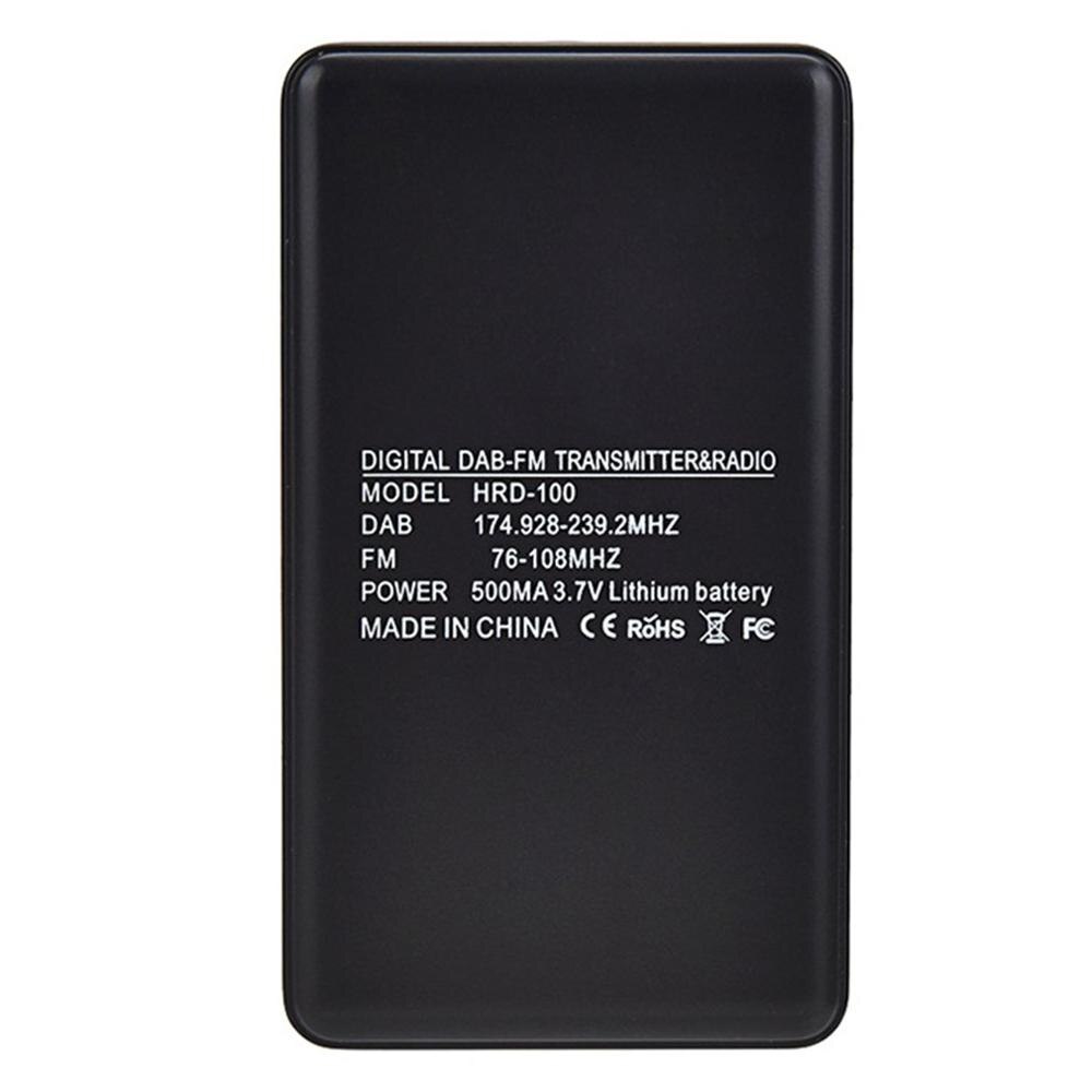 Portable Mini Car-mounted Dab Receiver And FM Transmitter Plus Digital Radio Car-mounted Digital Radio