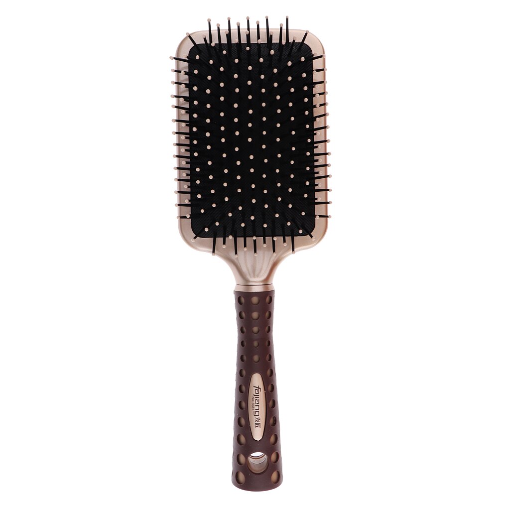 Peddel Plastic Haarborstel Voor Alle Haartypes Hoofdhuid Massage Verbeteren Haargroei &amp; Gezondheid