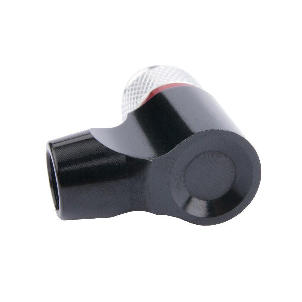 Mini pompe à vélo tête  co2 gonfleur d'air tête  co2 adaptateur de gonflage pour vélo vélo compatible avec valve presta et schrader