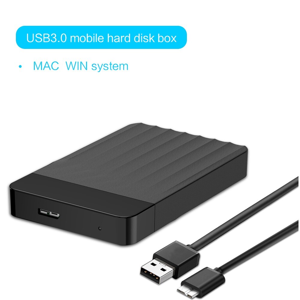 2.5 SATA naar USB 3.0 Adapter USB3.0 Mobiele Harde Schijf Doos Harde Schijf Behuizing voor SSD Harde Schijf Box Externe behuizing