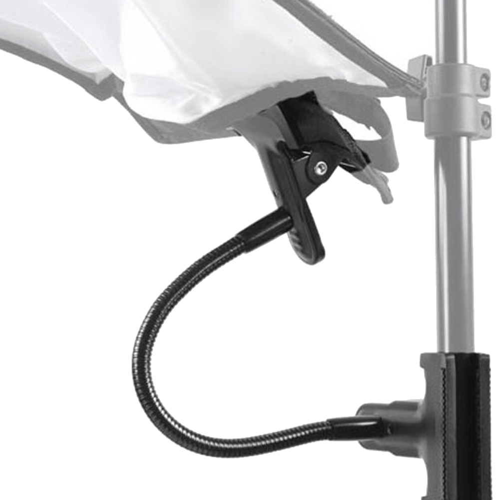 Soporte de fondo para cámara, accesorios de estudio fotográfico, abrazadera C, brazo flexible, Reflector, cámara de fotos, doble cabeza