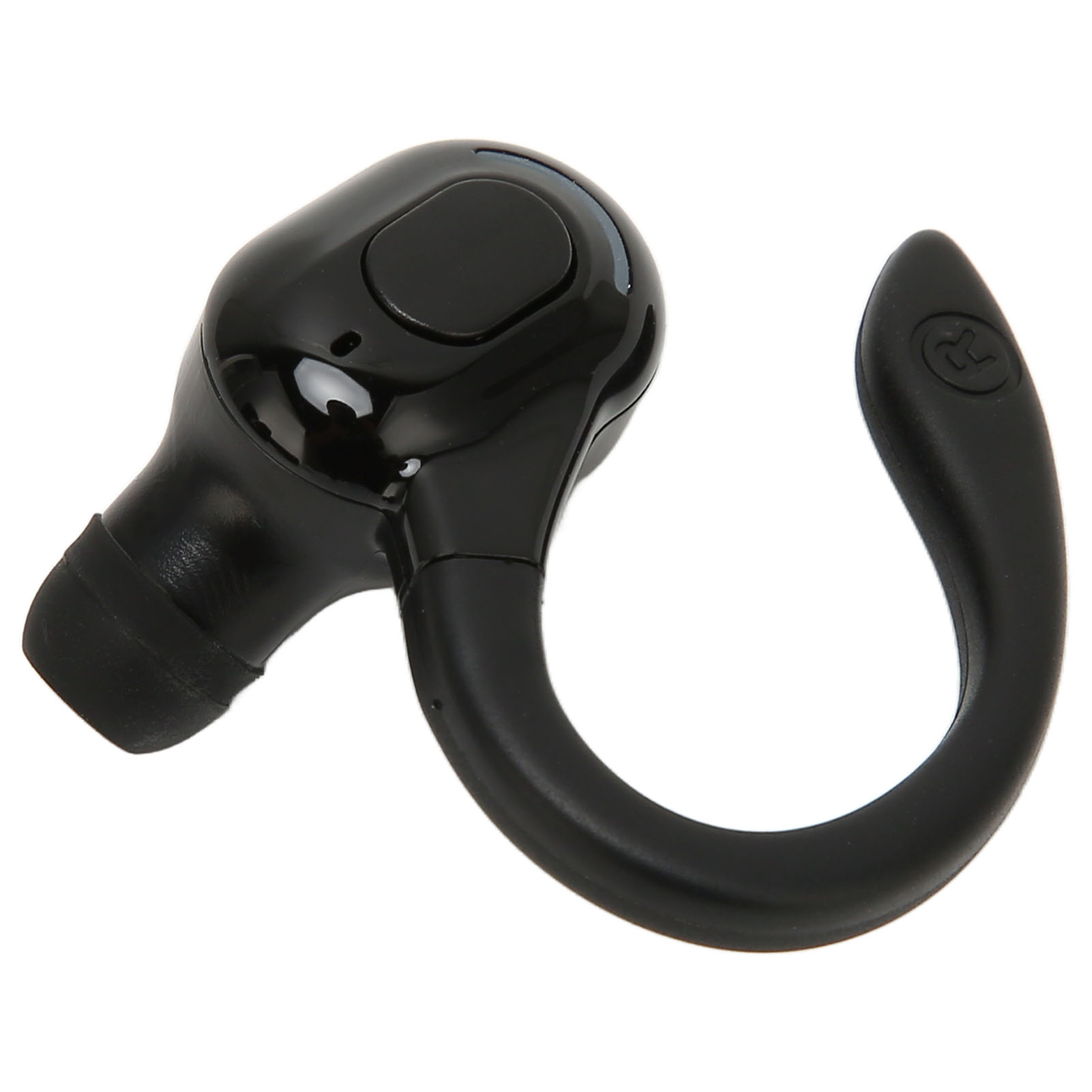 Single Ear Bluetooth Headset IPX4 Waterproof USB Charging Mono Wireless Earpiece 20H Playtime for Running Driving Gym Sport