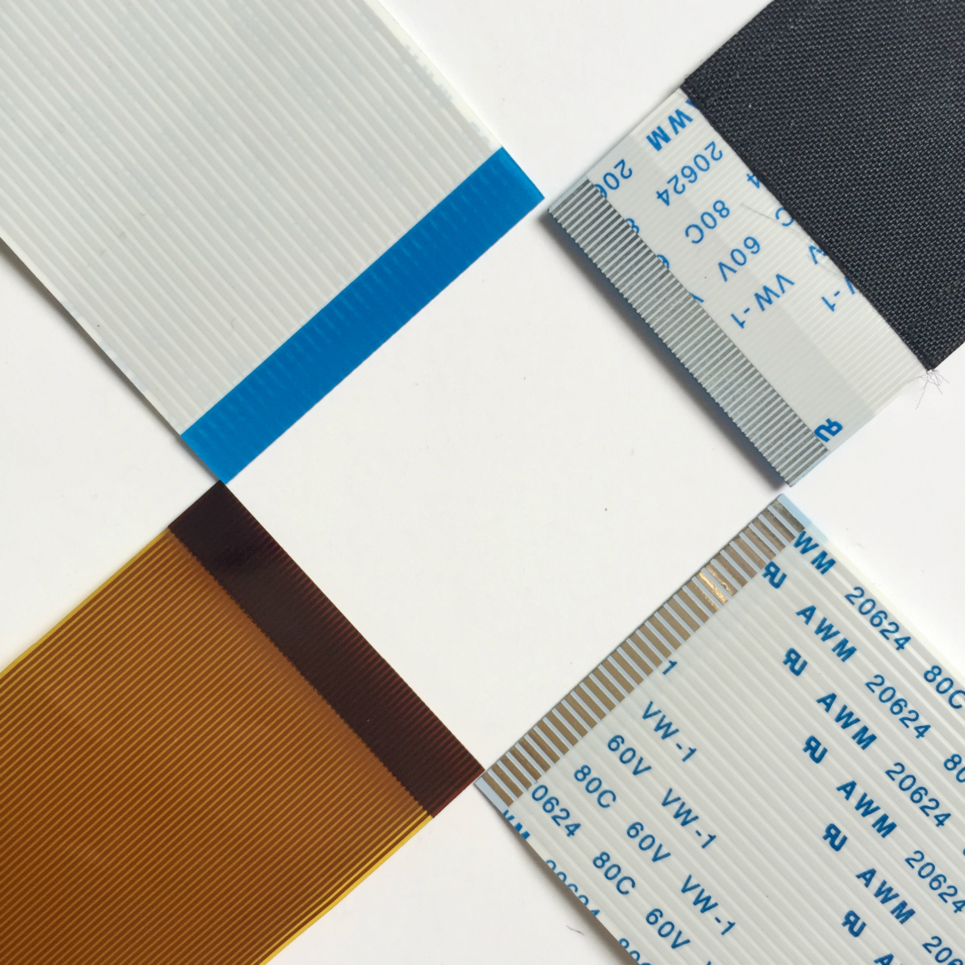 Printer FFC line LCD TV TCON flat cable 45p / 50p / 55P / 60p / 68p / 80p / 96p 0.5mm 0.5mm 10cm(100pcs)