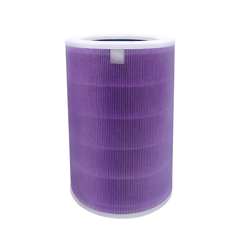 Luchtfilter Voor Xiaomi Luchtreiniger Mi 1/2/2S/3/3H Pro Air purifier Carbon Hepa Vervanging Filter Anti Bacteriën Formaldehyde: Paars