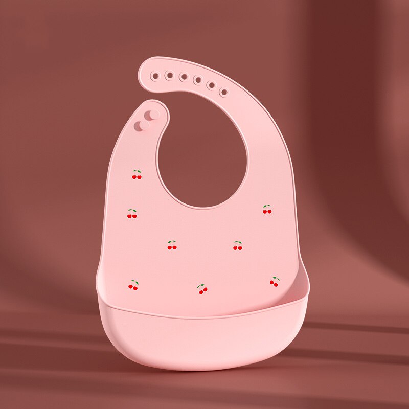 Bavoirs en Silicone pour bébé, animaux de dessin animé cerf, doux, alimentation pour bébé, imperméable, ajustable, pour enfants fille et garçon, accessoires de soins: style6