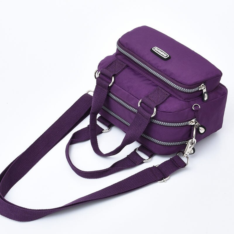 Multi-Pockets Small Women's Shoulder bag Female Travel Handbag Messenger Bag Ladies Nylon Tote CrossBody Bag Bolsas