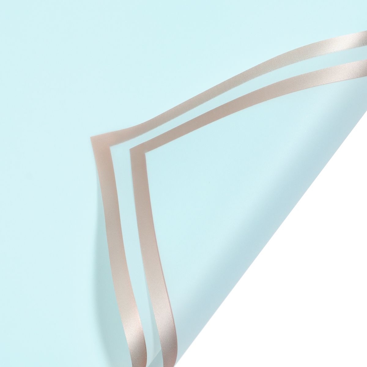 20 Stuks Plastic Boeket Inpakpapier Kleur Waterdicht Gouden Rand Jelly Film voor DIY Bloemen Party Thuis Verpakkingsbenodigdheden: Licht Geel