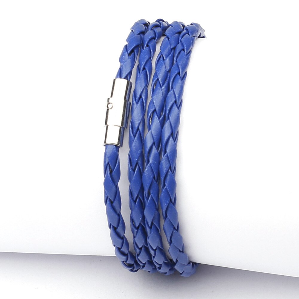 Enkele Verkoop Kleur Nylon Magneet Sluiting Dating Mannen En Vrouwen Hologram Armbanden Banket Dagelijks Armband: N