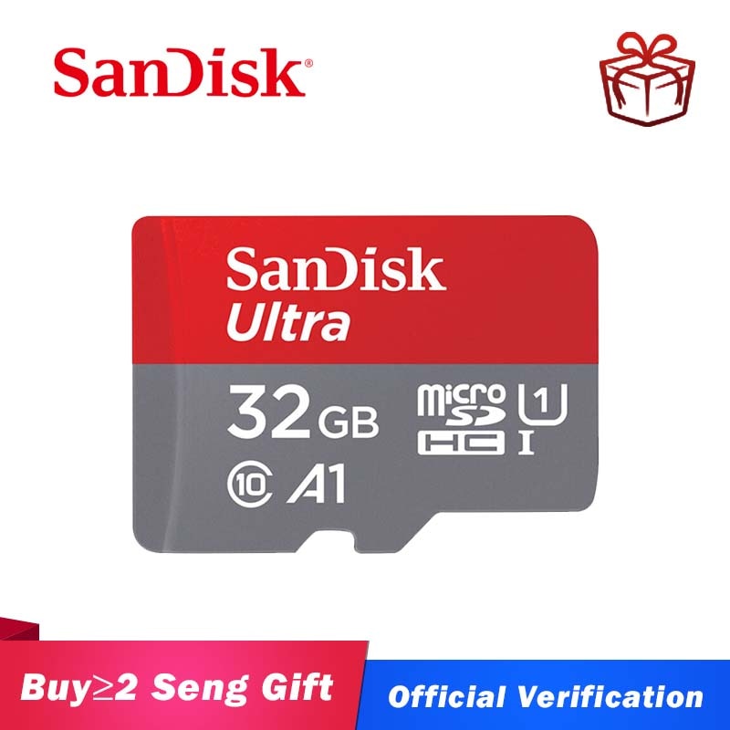 Sandisk micro sd card 16gb 32gb 64gb cartao de memoria 128gb Microsd class 10 UHS-1 256gb A1 flash memory card for Mobile phone