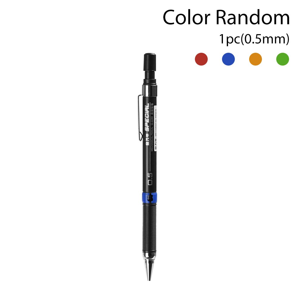 0.5/0.7mm Automatic Mechanical Pencil Drawing Writing Painting Tools Stationery Graphite Leads Pencils Sketch Office Supply: 0.5mm pen