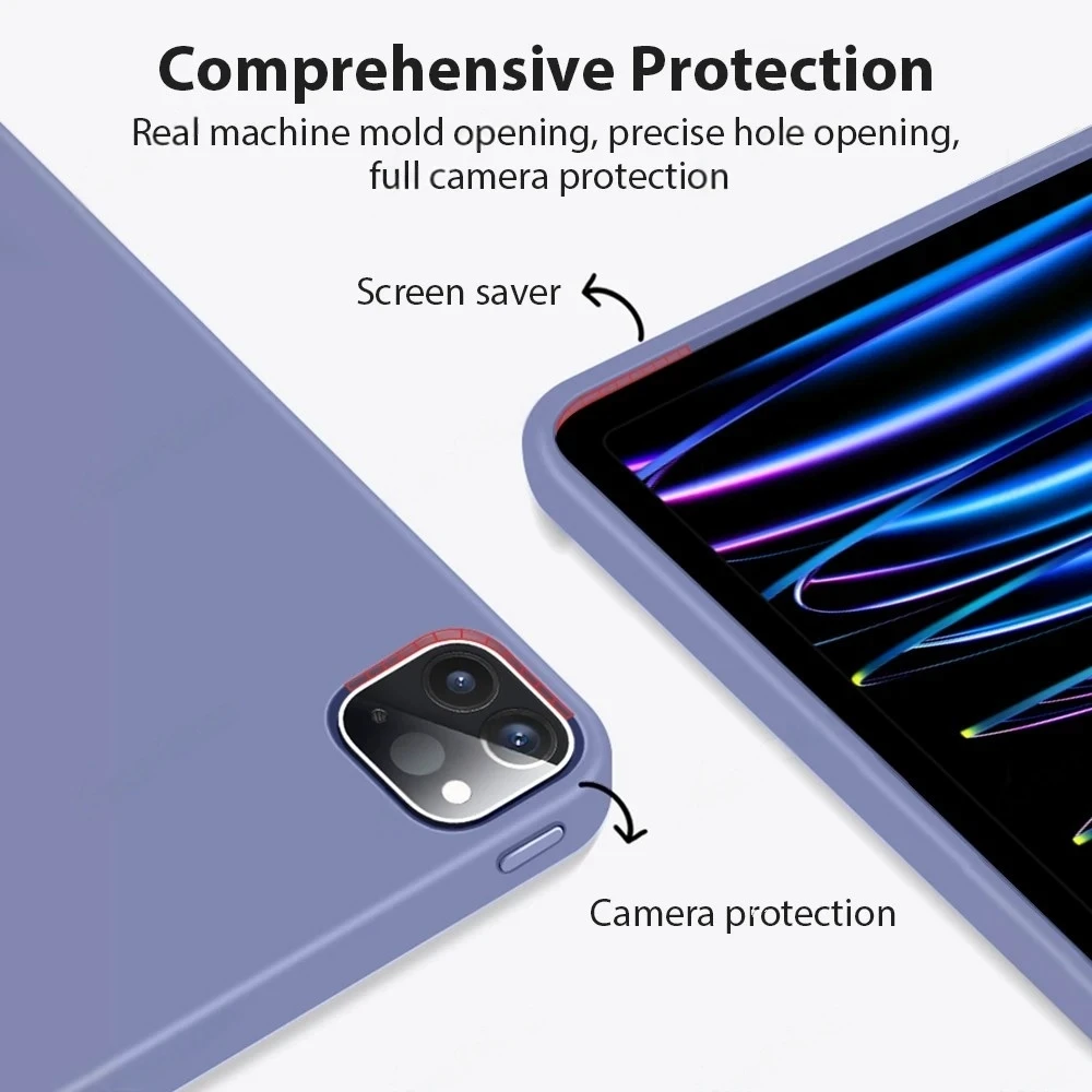 Para Apple iPad 11. a generación funda A16 2025 accesorio magnético soporte triple Auto Sleep/Wake fundas para tabletas para iPad 11th 11''