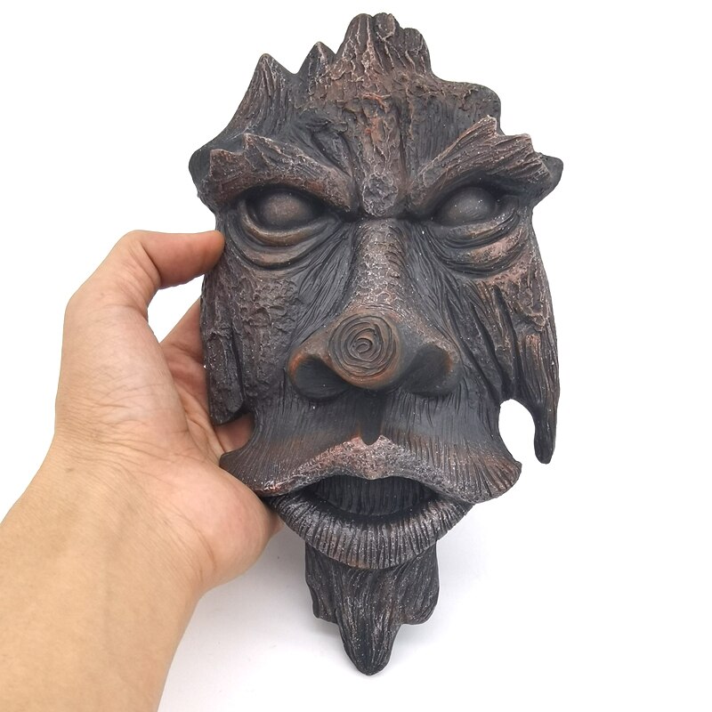 Old Man Tree Hugger Tree Face Outdoor Funny Old Man Tree Sculpture Yard Art Garden Peeker Interesting Garden Decoration