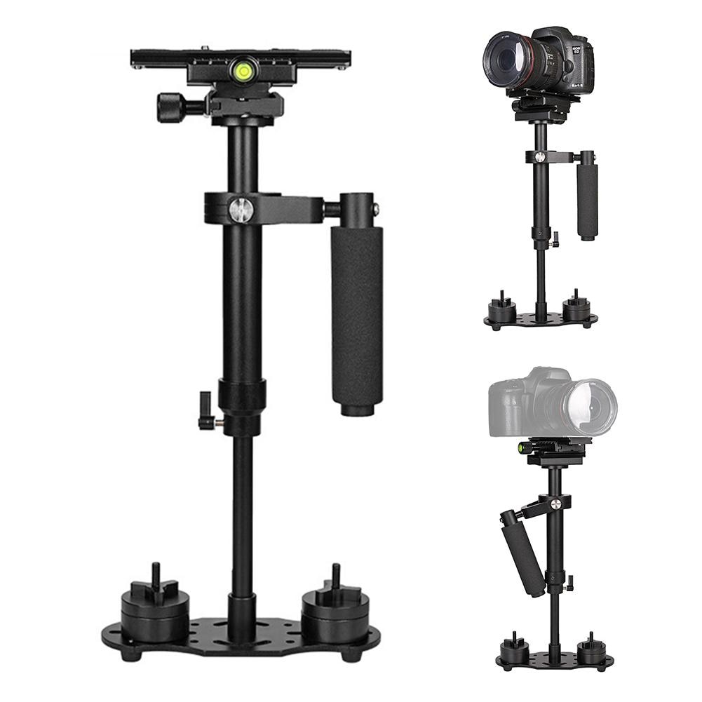 Portable S60 Mini Handheld Stabilizer Anti-shake Video Camera Steady Head Camera holder Digital camera mount for DSLR