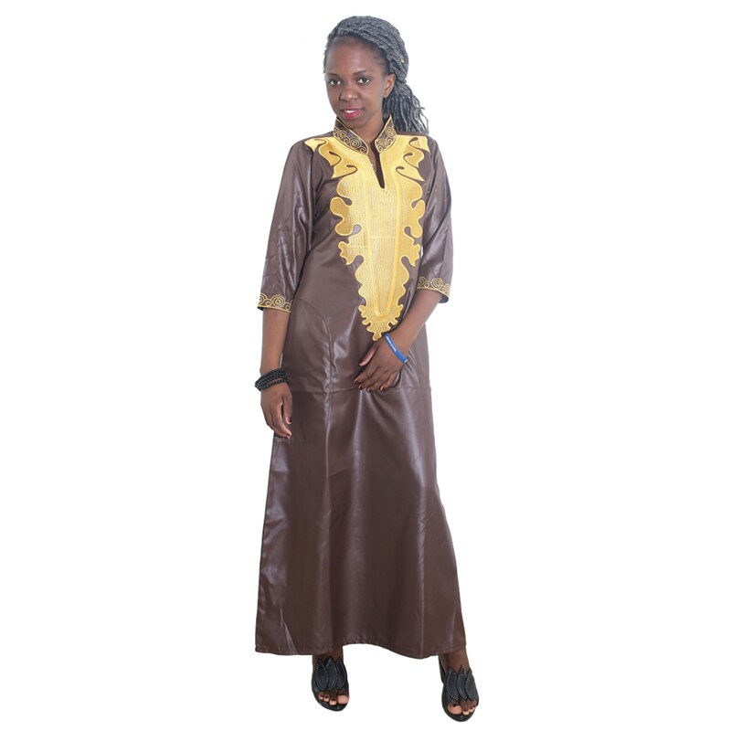 MD african dresses for women bazin riche embroidery dashiki dress south africa clothing ladies traditional african dresses