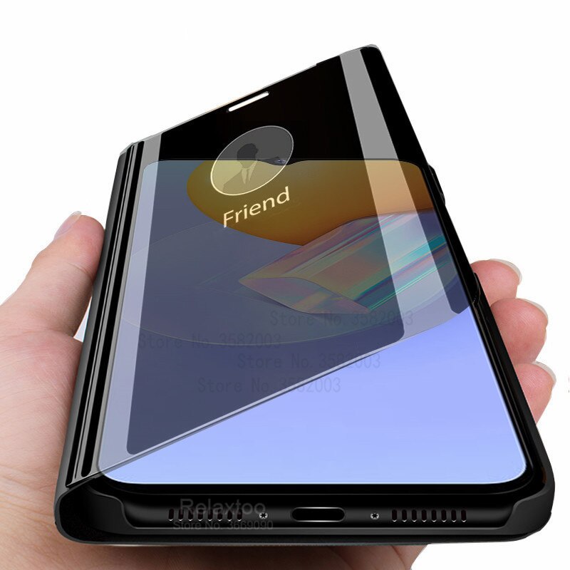 Gevallen Vivo Y31 Smart Spiegel Flip Telefoon Cover Case Voor Vivo Y31 Vovi Y31 Y 31 31Y 6.58 "Magnetische stand Coque Fundas V2036