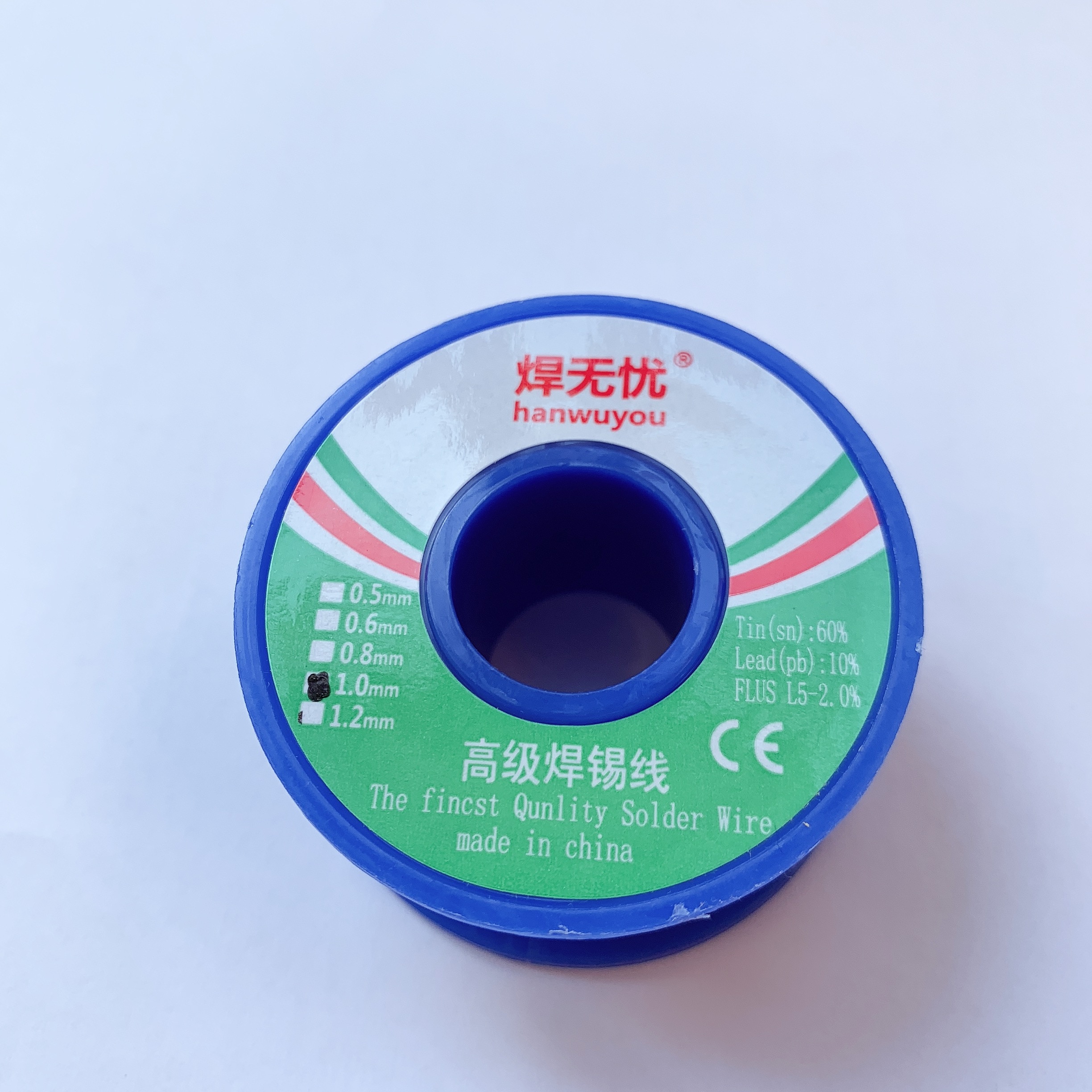 50g solder wire 0.5/0.6/0.8/1.0/1.2mm 2.0% Tin Lead Tin Wire Melt Rosin Core Solder Soldering Wire