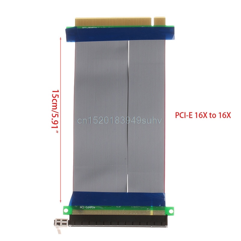 Pcie 16X Pci Express Pci-E 16X Om 16X Riser Extender Card Adapter Flexibele Kabel