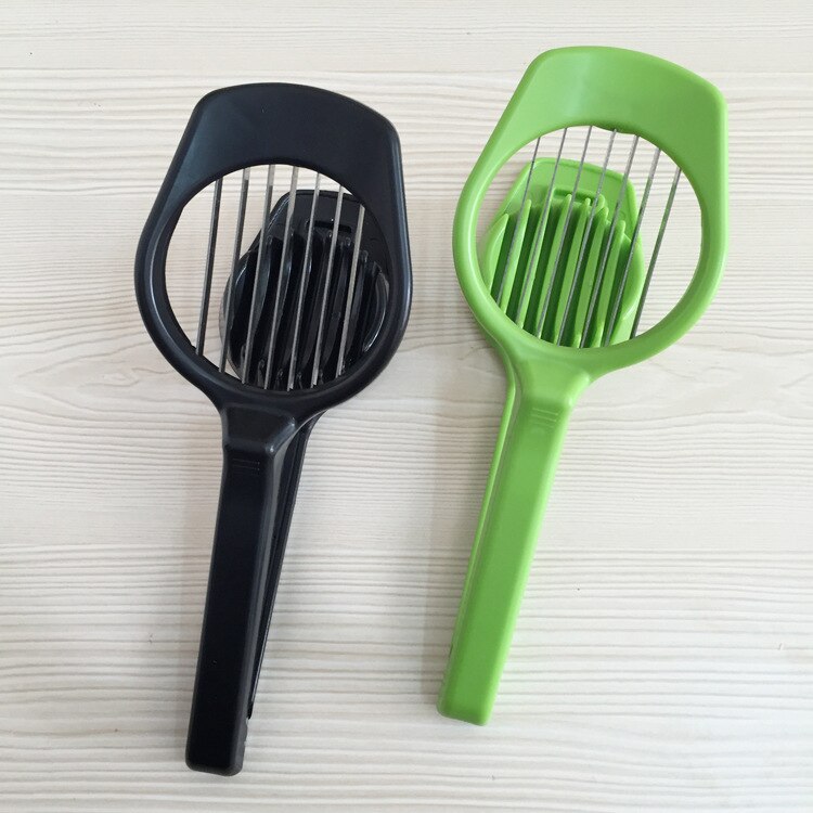 Cortador para cortar huevos en secciones multiusos cortador de huevos cocidos de acero inoxidable herramienta de cocina molde accesorios para el hogar AT03