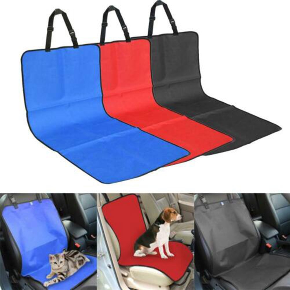 Huisdier Car Seat Cover Honden Kat Waterdichte Back Front Seat Travel Hangmat Protector Mat Deken Kussen CSL88