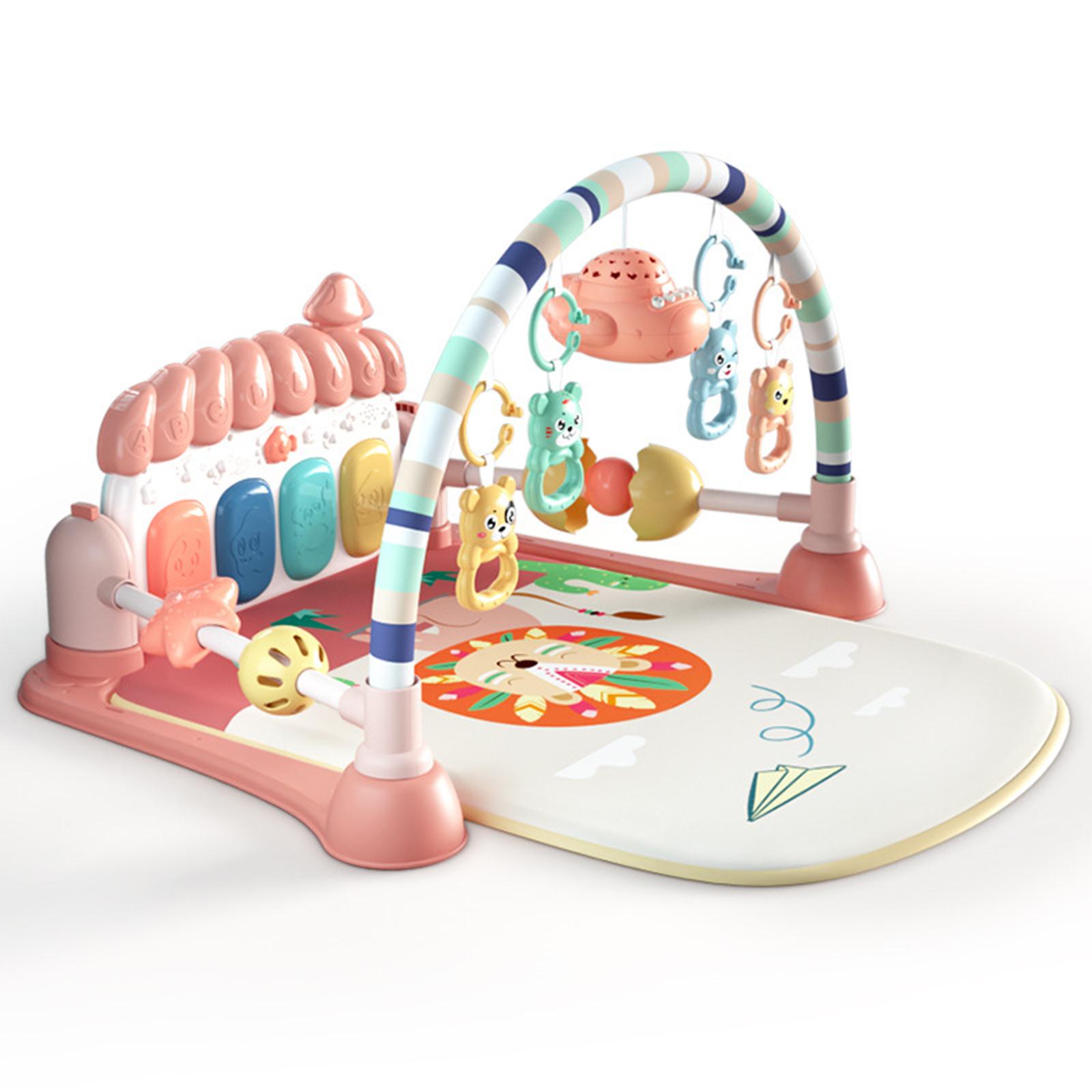Colchoneta de actividades para gimnasio de bebé, colchoneta de juego, juguetes Premium