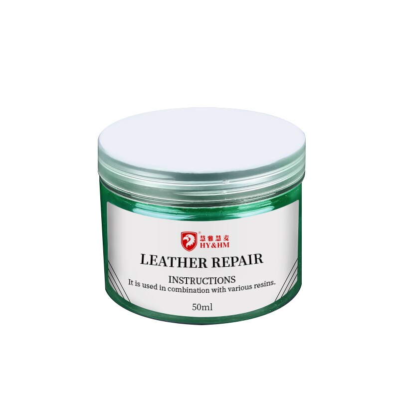 Leather repair cream 1pc Universal Leather Repair Tool Car Seat Sofa Coats Scratch Liquid Repair Kit Leather repair cream: 6green