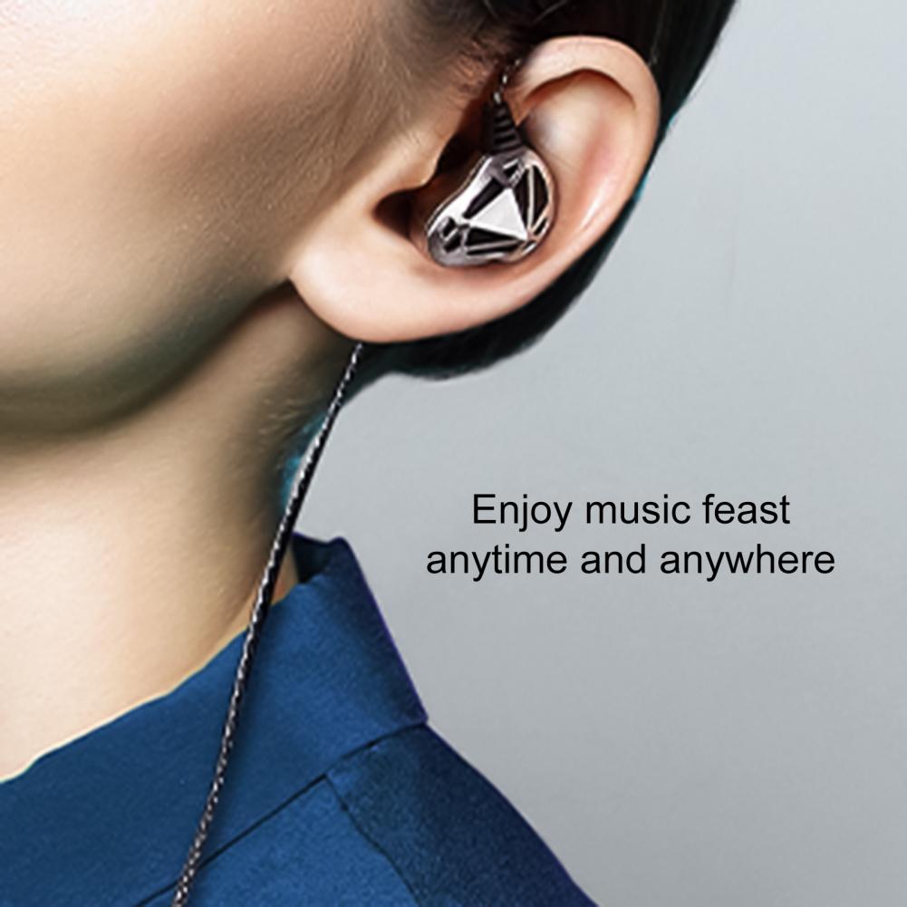 F5 Hollow Subwoofer Heavy Bass Volume Control Anti-Noise Earphones With Mic Setro In-Ear Wired Headset For Xiaomi Huawei