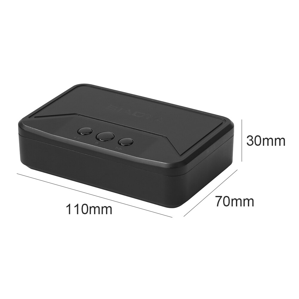 BT300 Bluetooth Audio Receiver 3.5Mm Draadloze Muziek Dongle Adapter Voor Auto Pc Tv Stereo Bluetooth Audio Receiver