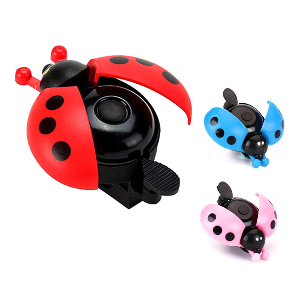 Fietsbel Ring Kever Cartoon Fietsen Bell Mooie Kids Lieveheersbeestje Bell Ring Voor Bike Rijden Hoorn Alarm Fiets Accessoires