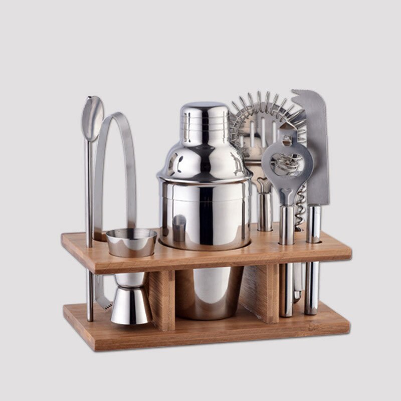Ss Sheker Stainless steel cocktail shaker 350ML 8-piece set – Grandado