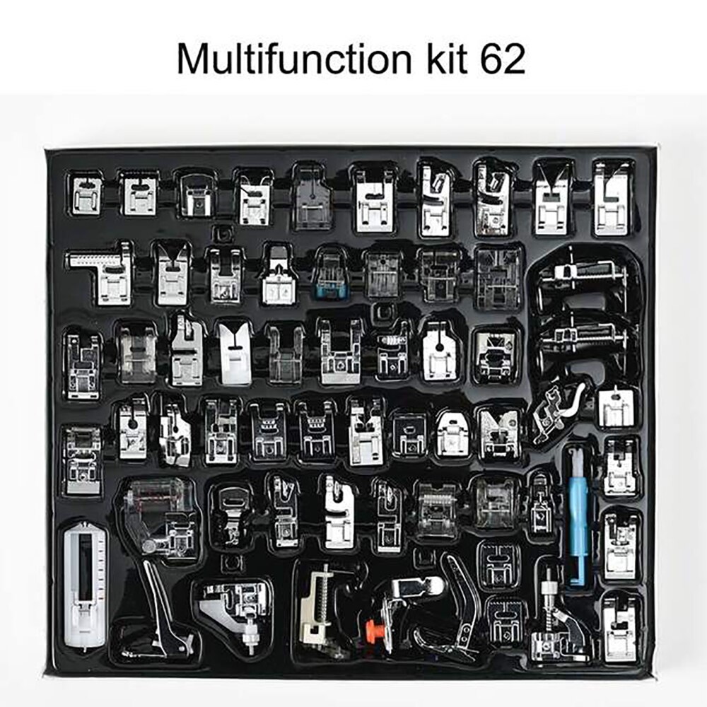 16/32/35/42/45/52/62 Brother Singer Janome Darning Sewing Machine Presser Foot Feet Domestic Braiding Blind Stitch Accessories