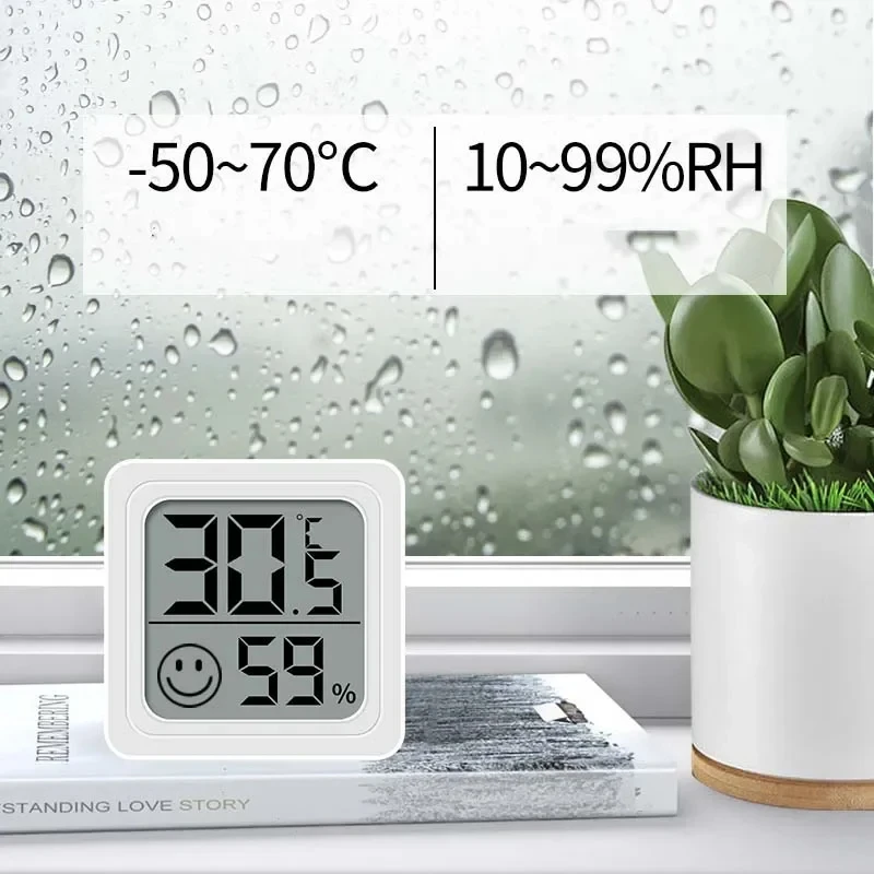 Xiaomi Mini LCD Digitale Thermometer Hygrometer Binnenkamertemperatuur-vochtigheidsmeter Sensormeter Weerstation 4-delige set