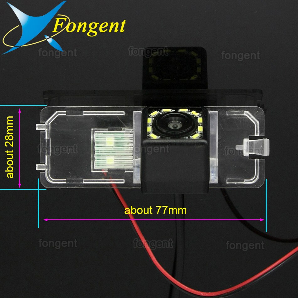 Voor Seat Ibiza 6L 6J Sc MK3 MK4 2002 ~ achteruitrijcamera Achteruitrijcamera Auto Back Up Camera