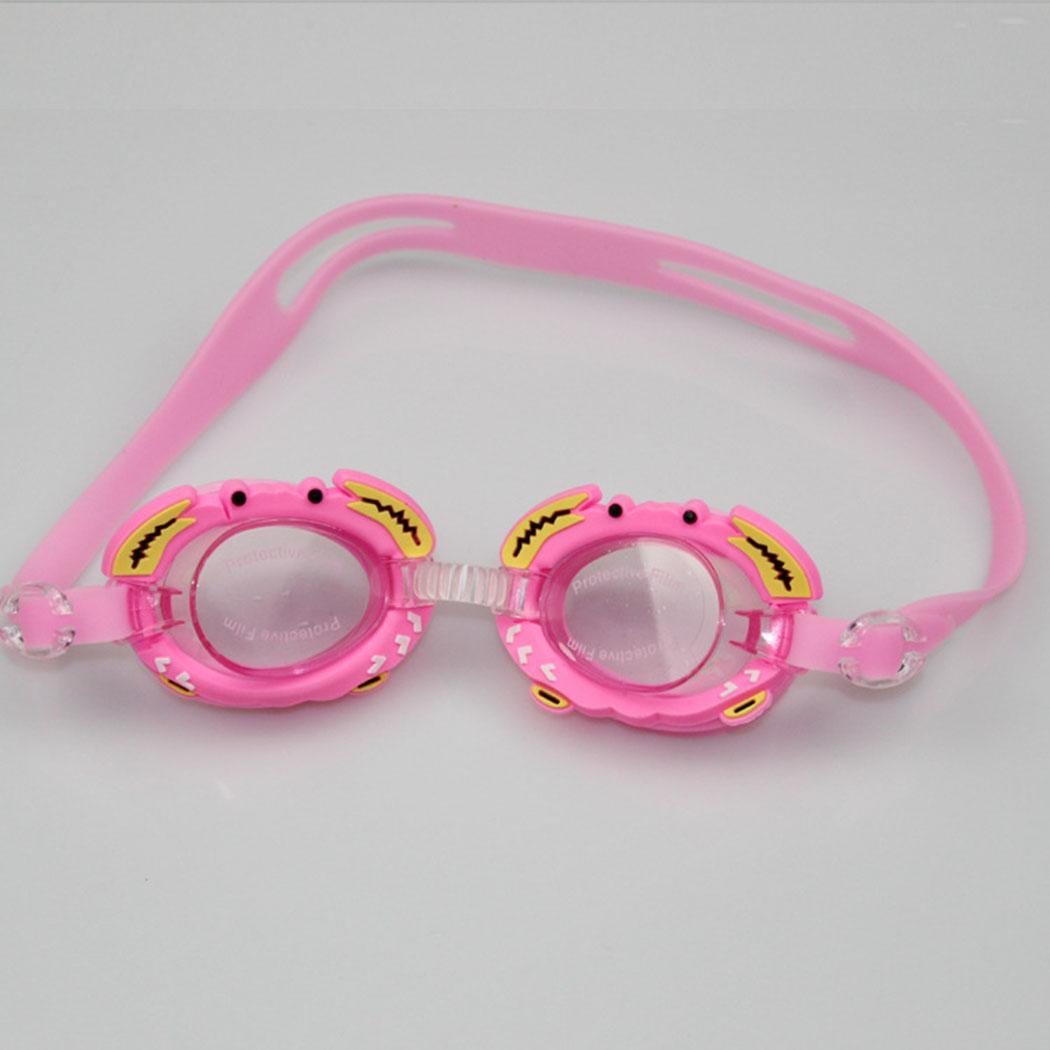 Niños Linda forma Animal impermeable suave 3-8 años de edad Anti-niebla, gafas de natación Anti-niebla a prueba de agua: 1