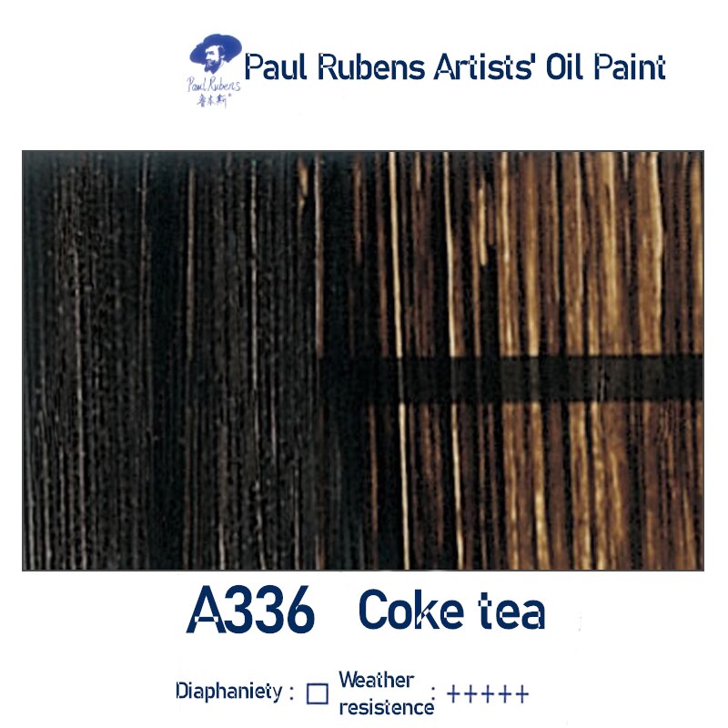 Paul Rubens 40Ml Professionele Olie Verf Buizen Art Leverancier Een Serie Canvas Pigment Voor Artist En Schilder: Coke tea