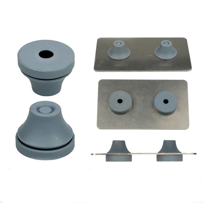 IP67 water proof Gray rubber grommet sealing grommet dust proof 2 sides clip round ring wire cable protector