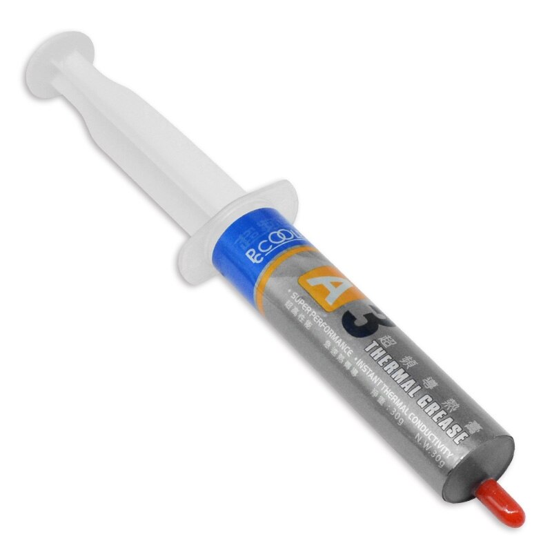 Pccooler A3 30g Thermo Paste Heatsink Plaster Paste Thermal Grease VGA for AMD Intel PC Processor CPU Cooler Cooling Fan: Default Title