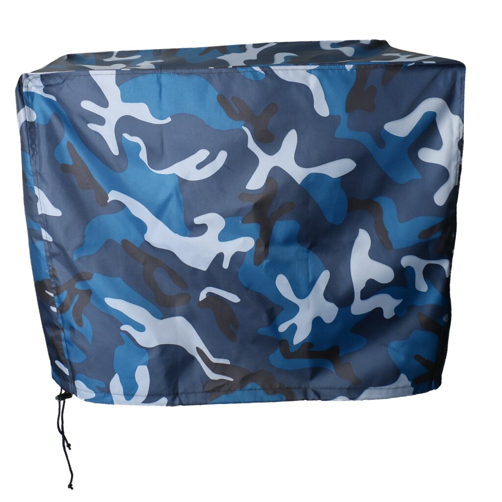Waterdichte Vented Buitenboordmotor Boot Cover Oceaan Camo Voor 70-150 Hp Motoren Waterdichte Oxford Stof Meeldauw &amp; Uv weerstand