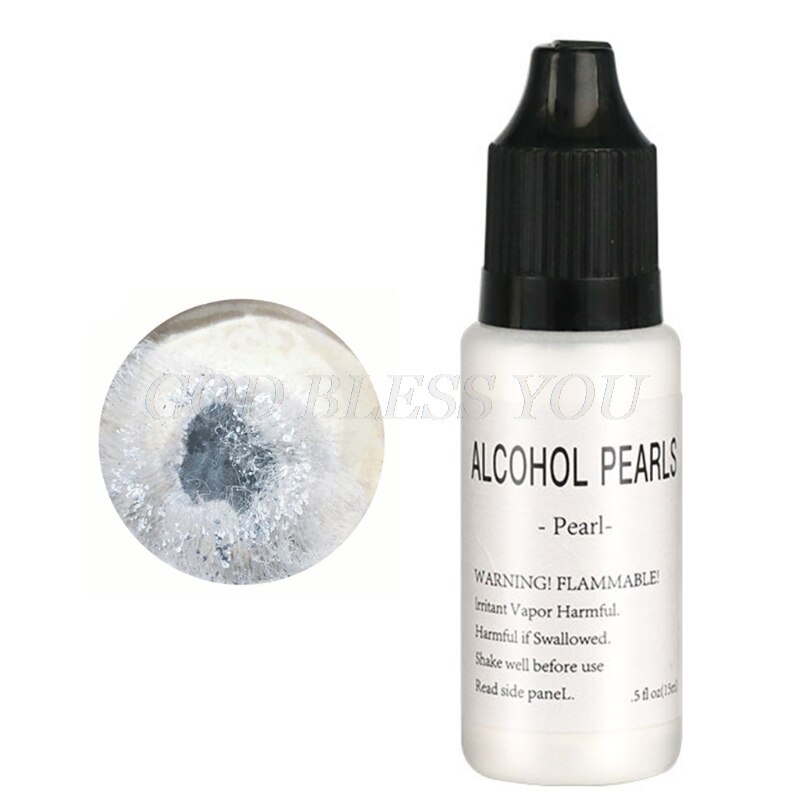 Resina de pigmento de Alcohol metálico, pintura concentrada a base de Alcohol, resina epoxi, colorante, artesanía de fundición de resina, 15ml: W