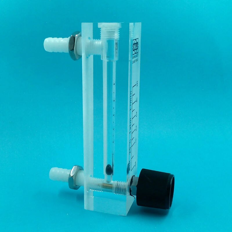 Air Oxygen Gas Flow Meter Sensor Flowmeter Caudalimetro Counter Indicator O2 Oxigen Gas Meter Flow Device Switch LZQ-6 0-5L/Min