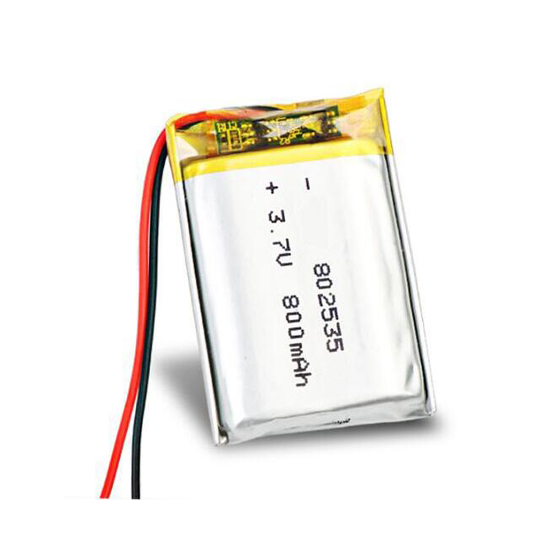 800mAh 3,7 V 802535 Lithium-Polymer Li-Po Akku Für bluetooth lautsprecher MP5 GPS DVD PDA PDA LED Licht Li-ionen-zelle