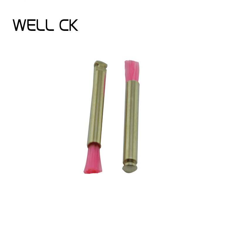 100 Stck/einstellen Zahn Materialien Prophy Pinsel Mikro RA Farbe Prophylaxe Weiß Nylon Tasse Zahnmedizin Zahnarzt
