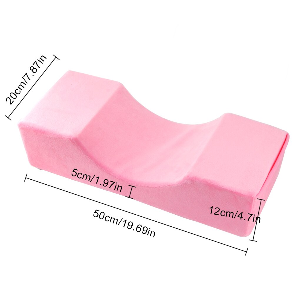 Neck Lash Pillow Eyelash Extension Bed Cover Sheets Grafting Lashes Eyelashes Extension Memory Foam Beauty Salon Makeup Tools