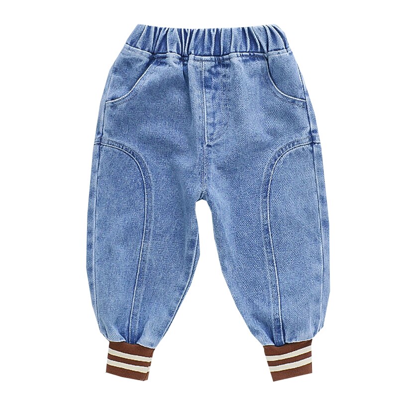Pantalones vaqueros para niños, ropa de verano Unisex para chico, pantalones vaqueros para niñas, pantalones vaqueros sólidos para adolescentes, pantalones vaqueros casuales para niñas
