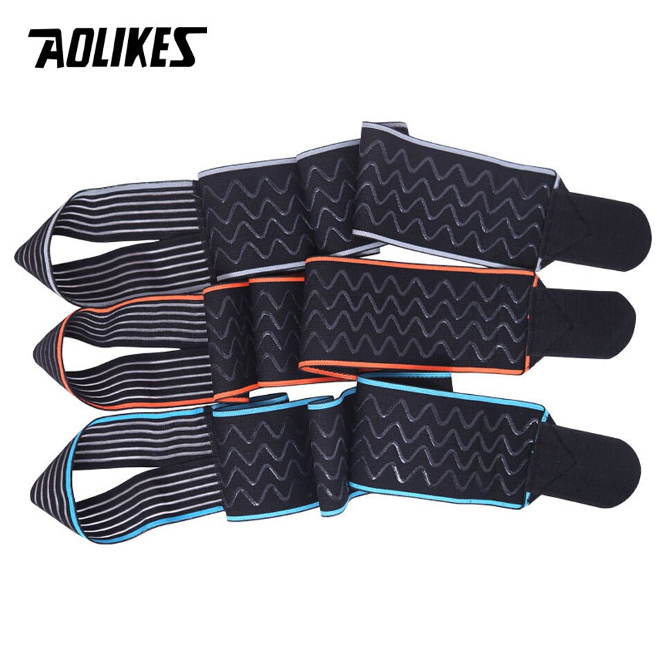 AOLIKES-tobillera deportiva antideslizante, Protector elástico ajustable, 1 unidad