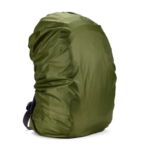 35 / 45l justerbar vandtæt støvtæt rygsæk regntæppe bærbar ultralet skulder beskytter udendørs værktøjer vandreture: Armygreen -20l