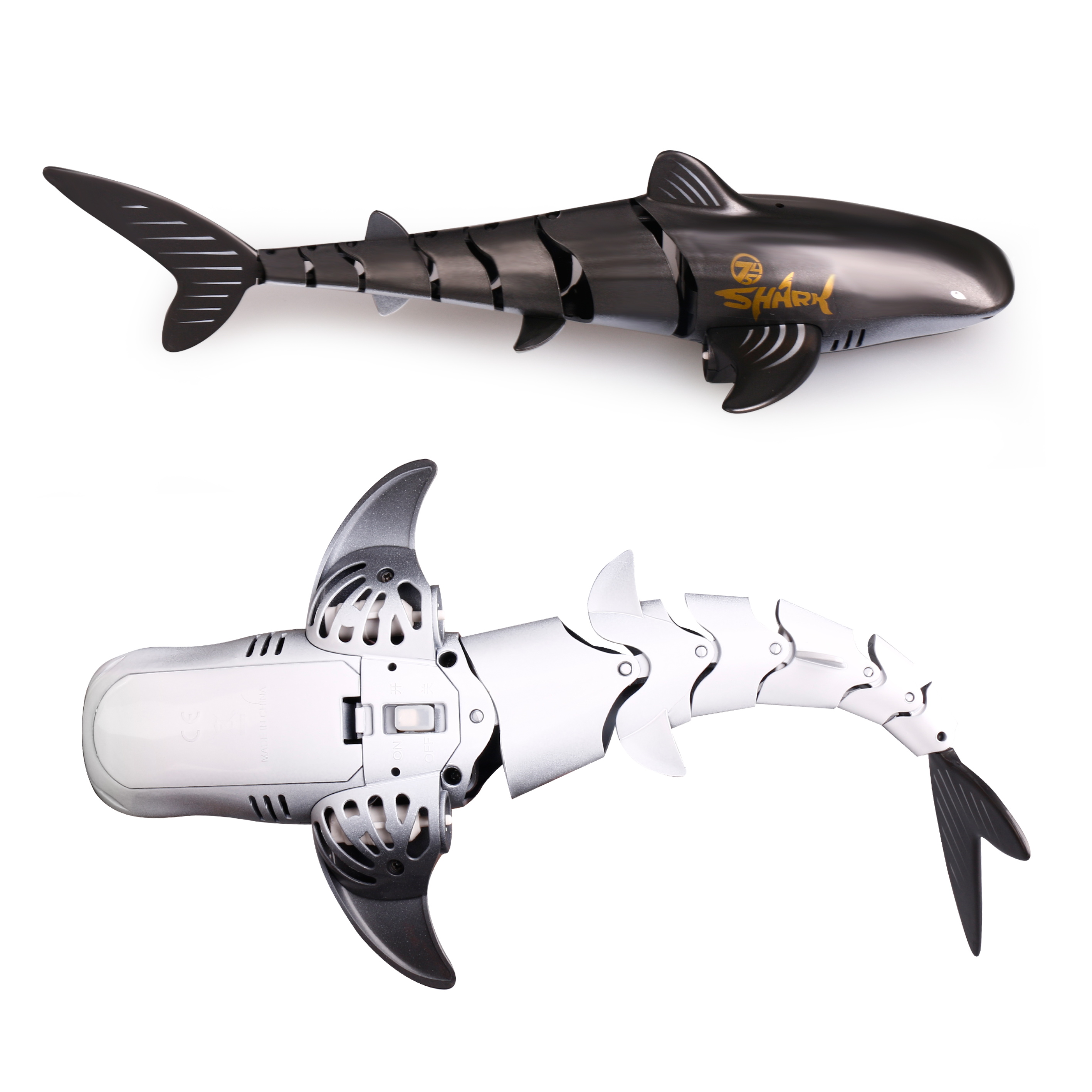 Rc Wal Hai Spielzeug Roboter Fernbedienung Tiere Marine Leben Badewanne Schwimmbad Elektrische Fisch freundlicher Schlecht Spielzeug für freundlicher Jungen U-Boot